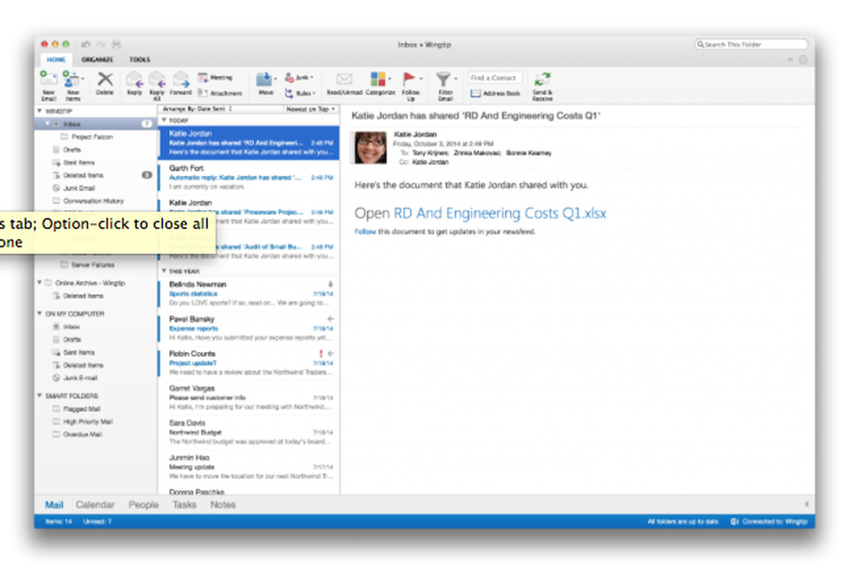 microsoft outlook software for mac